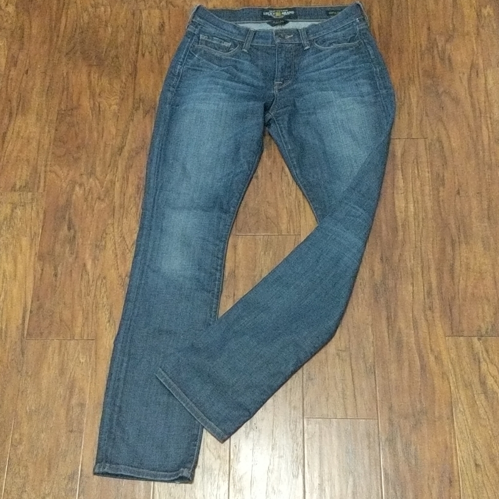 Lucky Brand Sofia Straight Denim Jeans